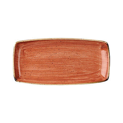 Spiced Orange - Oblong Plate - 29.5 X 15cm (12)