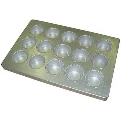 Baking Tray Alusteel - Large Muffin 15 Cup 600 X 400mm