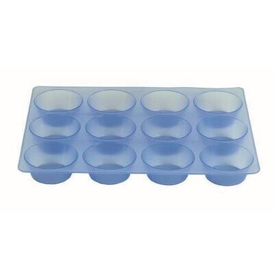 Mould Silicon Muffin - 12 Cups 70 X 30 mm