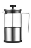 Regent soho coffee plunger with saninless steel frame 6 cup, 600ML