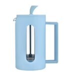 Regent milano coffee plunger with blue plastic frame 6 cups, 600ML