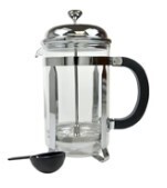 Regent coffee plunger with chrome frame 6 cup, 800ML