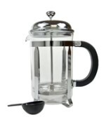 Regent coffee plunger with chrome frame 8 cup, 1LT
