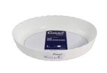 Consol vereailles oval opal oven glass dish, 3LT 320X240x65MM