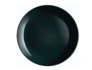 Luminarc opal black plate, 190MM DIA