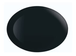 Luminarc oval opal black plate 250X330MM