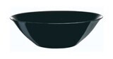 Luminarc opal carine black salad bowl, 2.4LT 270MM DIA