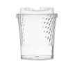 Regent disposable plastic cups round fluted with lid 10PCS 63MM DX70MM