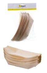 Regent wooden disposable boat large 20PCS 220X115MM
