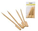 Regent bamboo disposable food paddle picks 50PCS 170MM