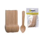 Regent wooden disposable teaspoons 24PCS 110X23MM