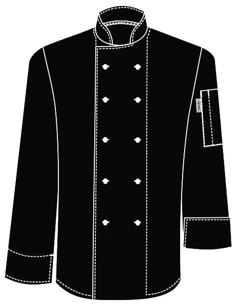 Chefs uniform denim jacket basic long X large
