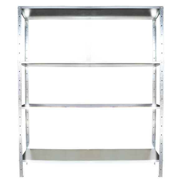 Shelving unit - galvanized - 1150MM X 400MM x 1900MM