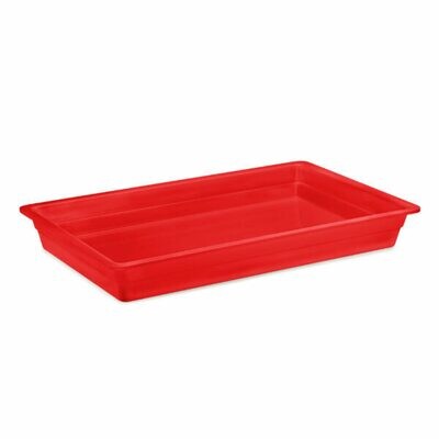 Insert melamine full (GN1/1) 65MM - red