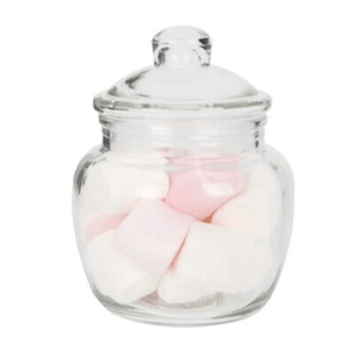 Round sweets jar 14X7CM - 600ML