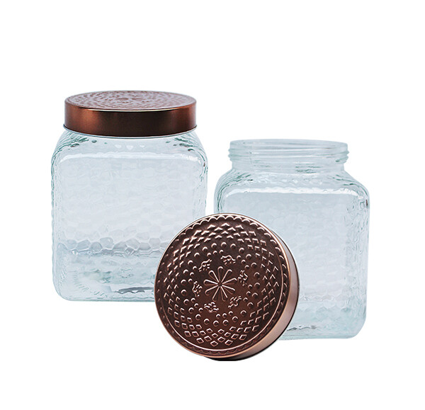 SQ jar w/rose gold lid 1.8ML
