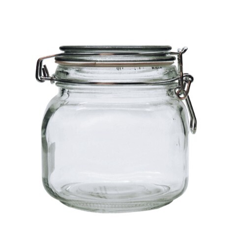 Pickle cliptop jar 12X9CM 700ML