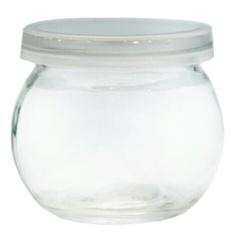 6Pack spice jar with plastic snap on lid 6X7CM 160ML