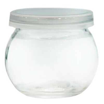 6Pack spice jar with plastic snap on lid 6X7CM 160ML