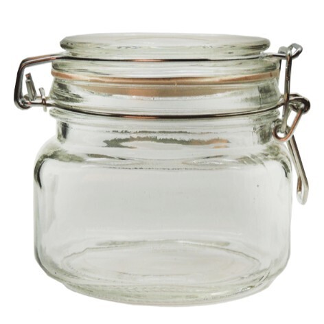 Pickle cliptop jar 9X9CM 500ML