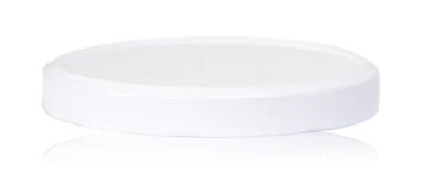 110MM RTO metal lid white