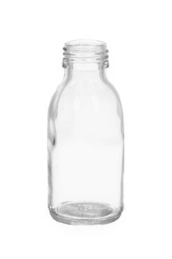 Consol glass medical bottle 50ML flint without lid