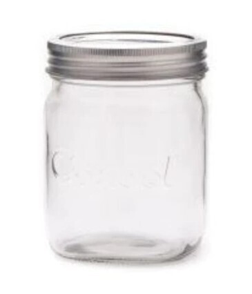 Consol glass preserving jar 500ML with ring &amp; dome