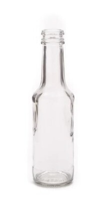 Consol glass sauce bottle 125ML snap on without lid