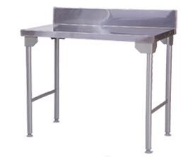 Table - Splashback 1.1m Complete With Epoxy Legs