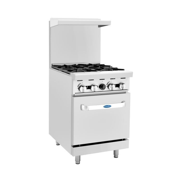 COOKRITE 4 burner cooking range with gas oven