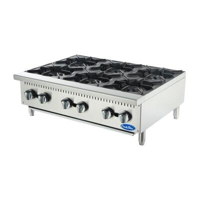 COOKRITE 6 Burner boiling table - Table model