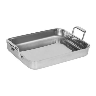 ROASTING PAN S/STEEL – WITH HANDLES
