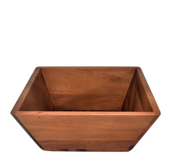 Acacia Square Bowl Large