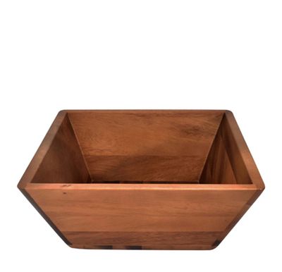 Acacia Square Bowl Large