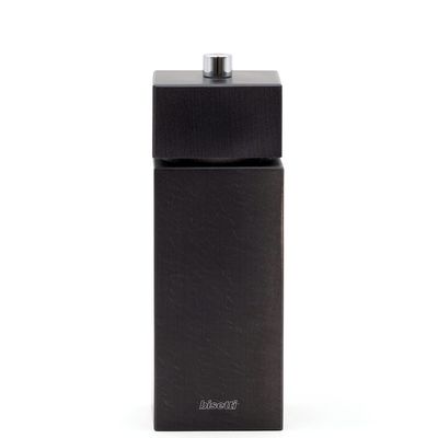 Bisetti Salt Mill Square Black 16.5 cm