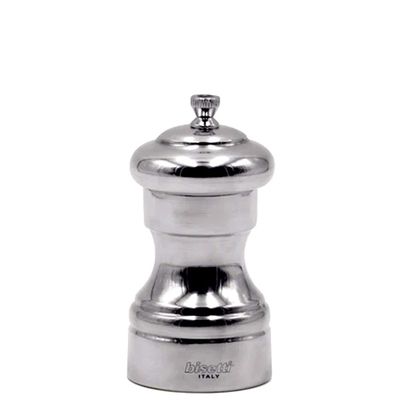 Bisetti Pepper Mill Pewter 10 cm