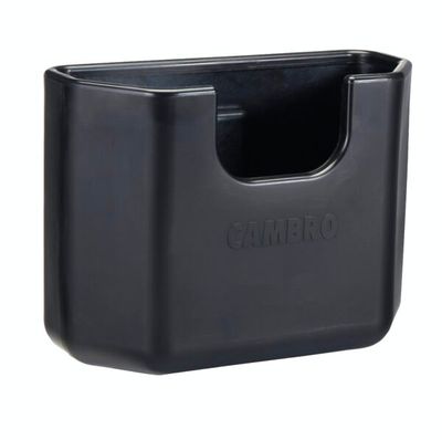 QUICK CONNECT TRASH BIN 40CM L X 18CM W X 54CM H BLACK