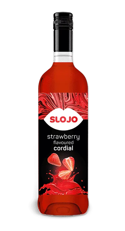SloJo Strawberry Flavoured Cordial 1L