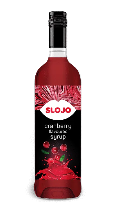 SloJo Cranberry Flavoured Syrup 1L