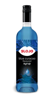 SloJo Blue Curacao Flavoured Syrup 1L