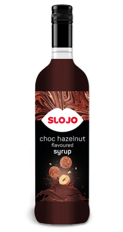 SloJo Choc Hazelnut Flavoured Syrup 1L