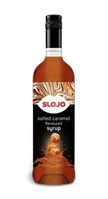 SloJo Salted Caramel Flavoured Syrup 1L