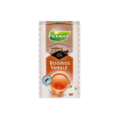 Pickwick TMS Rooibos Vanilla Tea Env 25s