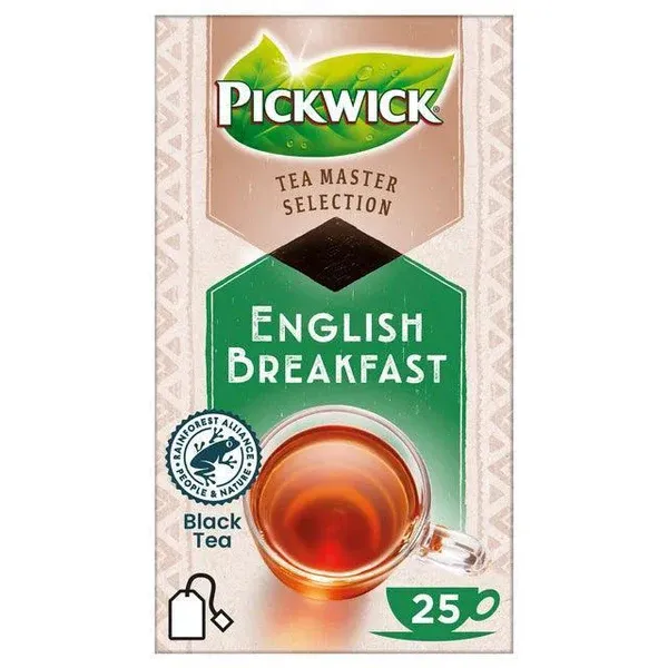 Pickwick TMS English Breakfast Tea Env 25s