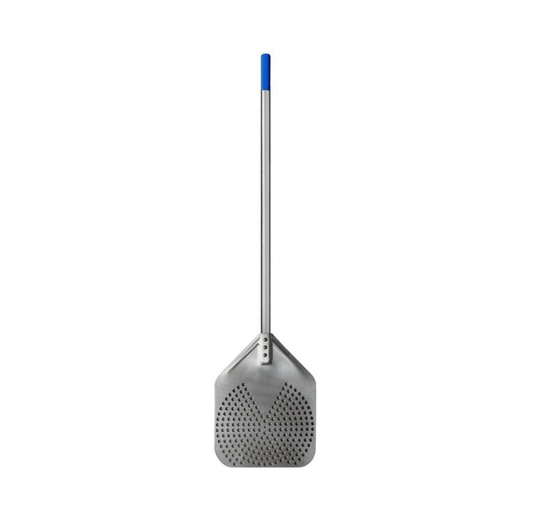 PIZZA SHOVEL PERFORATED ALUMINUM WITH S/STEEL HANDLE- 1000MM