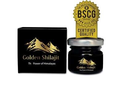 GOLDEN SHILAJIT STANDARD SIZE (500 GRAMS)