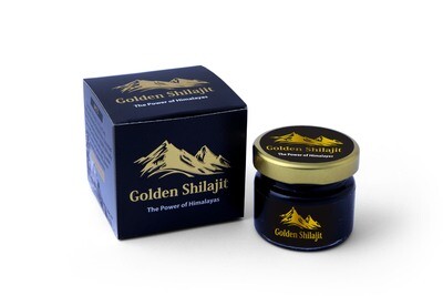 GOLDEN SHILAJIT STANDARD SIZE (100 GRAMS)
