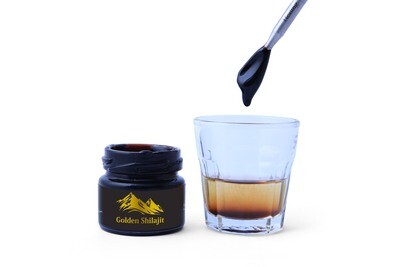 Pure Golden Shilajit - High-Quality Resin for Maximum Benefits