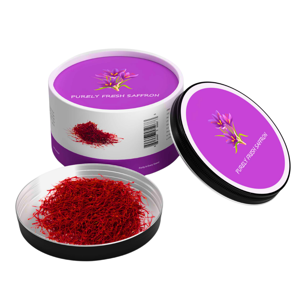 Purely Fresh Saffron 8 grams – A Culinary Elixir of Unrivaled Quality