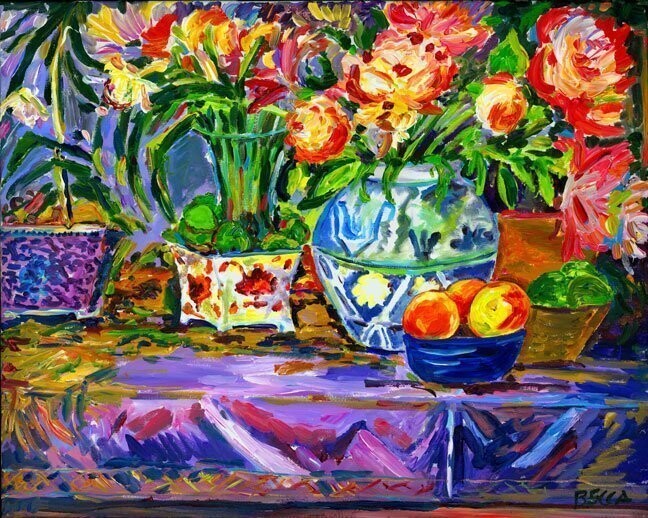 "Purple Floral" by Becca Speight